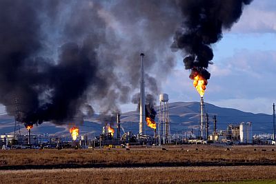 Oil Field Pollution