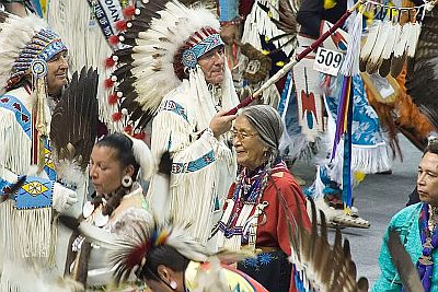 Traditional Native American Pow Wow.